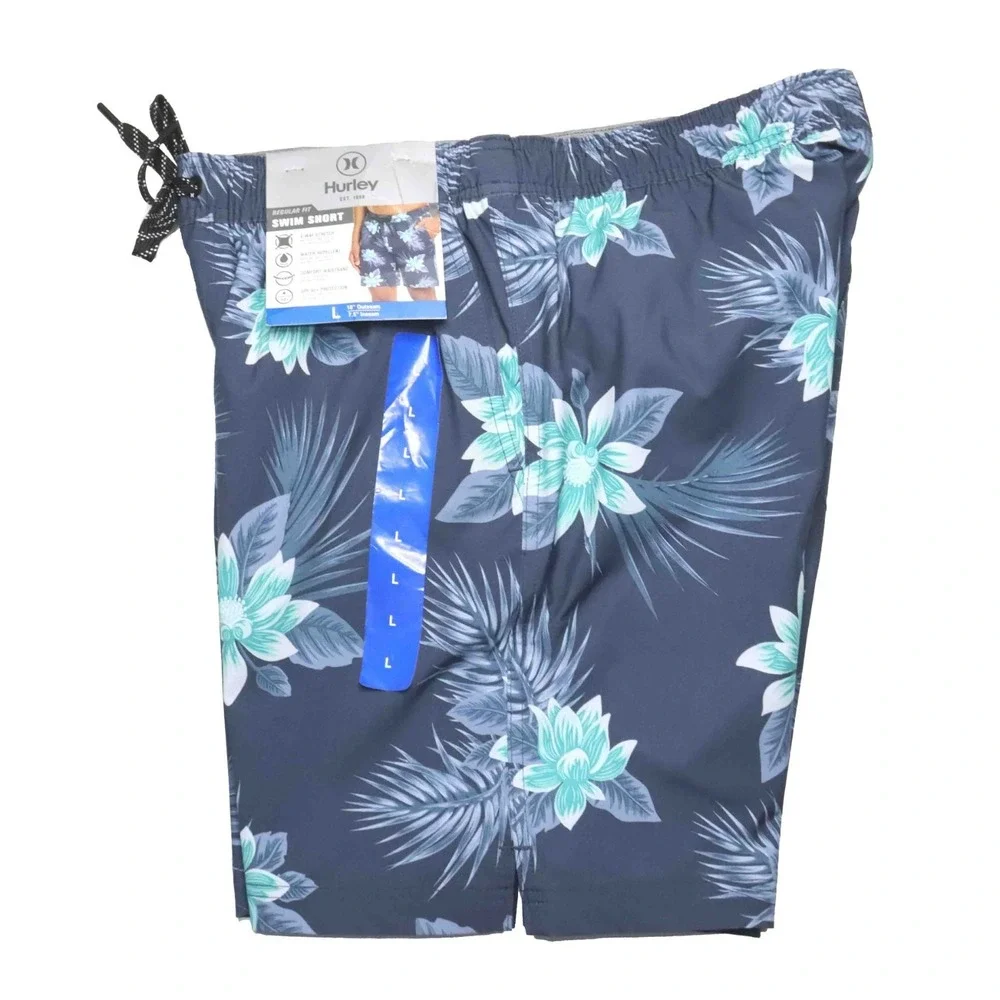 NEW Hurley Volley Lightweight Lined Swim Short Trunks Mens‎ Size Large